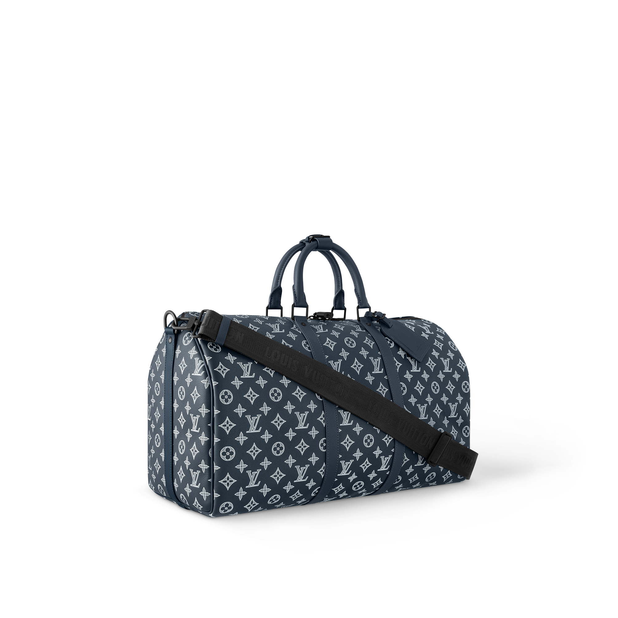 Keepall Bandoulière 50 Monogram Shadow Leather - Discontinued
